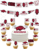 University of Arkansas Party Supplies for Football, Birthday Gift,