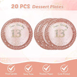 13th Birthday Party Decorations for Girls Rose Gold Birthday