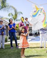 Unicorn Piñata Party Supplies Piñata Bundle with Blindfold and Bat
