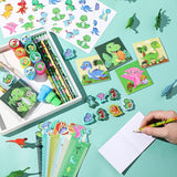 168 Pcs Dinosaur Party Favors Dinosaur Birthday Party Supplies