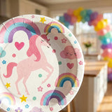 Unicorn Themed Party Decorations Supplies Rainbow Unicorn Themed