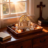 Valery Madelyn Easter Decorations with LED Light Lighted Empty Tomb