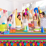 3 Pieces Mexican Fiesta Party Supplies Mexican Theme Tablecloths Fifth