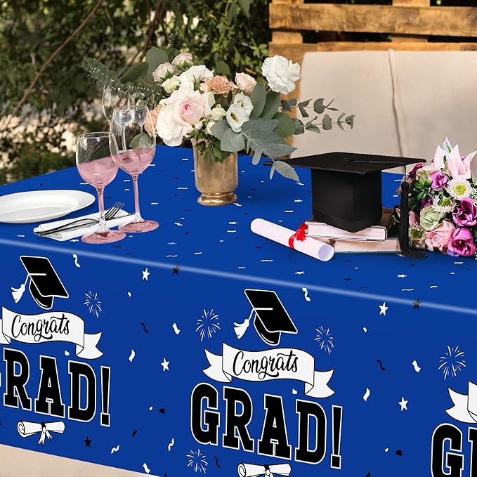 QZYL 2 PCS Graduation Decorations 2026, 108" X 54" Blue Graduation