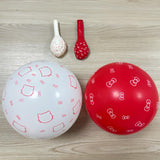 22 PCS Cat Kitty Balloons/Bow Balloons for Girls Kitty Theme