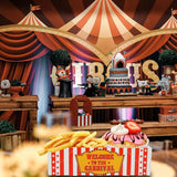 30 Pcs Carnival Party Supplies 4 Corner Food Boxes Movie Night Snack