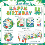 Dinosaur Birthday Party Supplies Disposable Paper Plates Napkins Cups