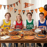 96Pcs Basketball Party Plates Supplies Sports Theme Tableware