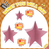 70 Pcs Star Centerpieces Rose Gold Birthday Party Decorations for
