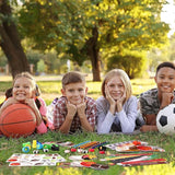 168 Pcs Sports Party Favors Sports Theme Party Supplies Football