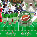 Football Party Decorations 133Pcs Football Party Supplies Set