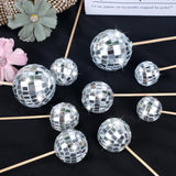 23pcs Disco Ball Cupcake toppers Happy Birthday Cake Topper 1970s