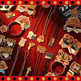 36 Pcs Movie Night Party Decorations 12 Beaded Necklaces 12 Paper