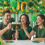76 Piece St Patricks Day Decorations Kit Party Favors Include Foil