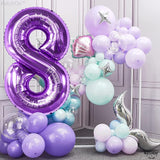 KatchOn, Giant Purple 8 Balloon Number - 40 Inch | Number 8 Balloon