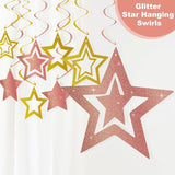 Rose Gold Birthday Party Decorations Supplies Happy Birthday Banner