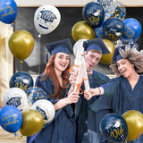 OuMuaMua 74 Pack Graduation Party Decorations Balloons Set - 12 Inch