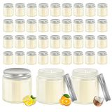 ACITHGL 36 Pcs 4oz Mini Mason Jar Candles Small Scented Candles Bulk