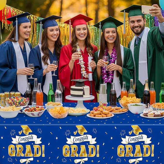 QZYL 2Pack 2026 Graduation Decorations, 108" X 54" Graduation