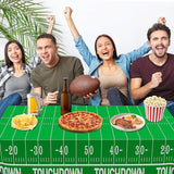 QZYL Football Party Decorations 2026, Disposable Football Tablecloth,