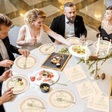 96PCS Champagne Tower Birthday Paper Plates Napkins Bachelorette