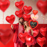 KatchOn, Red Heart Balloons Decorations - Pack of 13 | I Love You