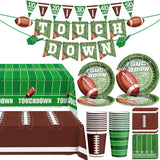 Football Party Decorations 100 Pcs Party Supplies Serve 24 Touch