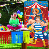 KatchOn, Large Carnival Photo Booth Backdrop - 72x36 Inch | Carnival