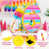 Number 6 Pinata for Birthday Party Decorations Unicorn Mermaid Theme
