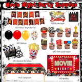 Movie Night Party Decorations 84 Pcs Movie Night Party Supplies