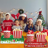 32Pcs Christmas Party Supplies Movie Night Paper Snacks Boxes