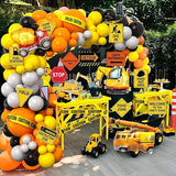 151Pcs Construction Party Decorations Birthday Supplies Construction