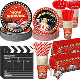 452 Pcs Movie Night Party Decorations Supplies Set Include Movie