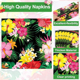 100Pcs Hawaiian Luau Party Decoration Tropical Aloha Disposable