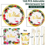 Hawaiian Luau Party Decorations Aloha Plates and Napkins Party
