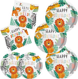 Safari Birthday Party Supplies Jungle Disposable Paper Plates
