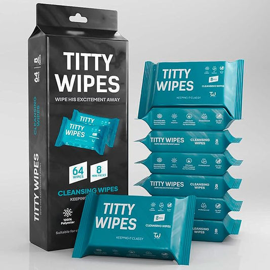 Titty wipes gag gifts for girlfriend, birthday gifts for women, Funny