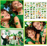 LSCQYYCC St Patrick's Day party gift set including shamrock glasses
