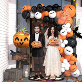 HOUSE OF PARTY Orange Balloon Garland Kit - Burnt Orange Balloons