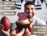 Ole Miss Party Supplies for Football, Birthday Gift, Graduation Party
