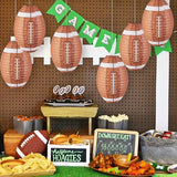 Easy Joy 12 Inch Football Party Decorations Football Lanterns