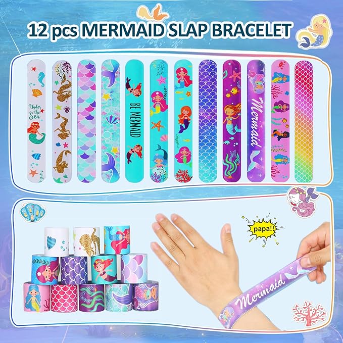 Mermaid Party Favors Birthday Party Decorations Supplies Little