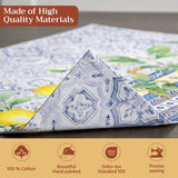 Maison d' Hermine Placemats Set of 4 100% Cotton Washable Cloth Place