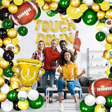 Football Party Supplies Pack of 118 Football Party Decorations with