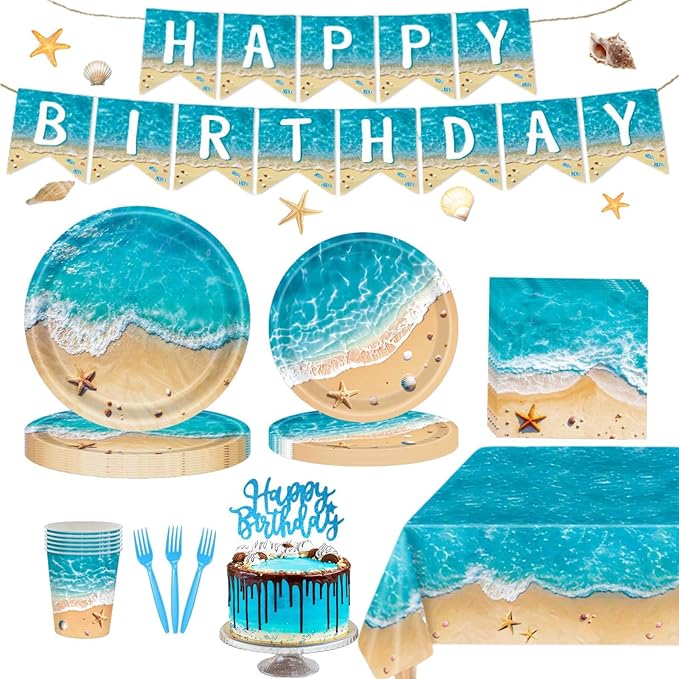 Beach Party Decorations Ocean Themed Party Decorations Include