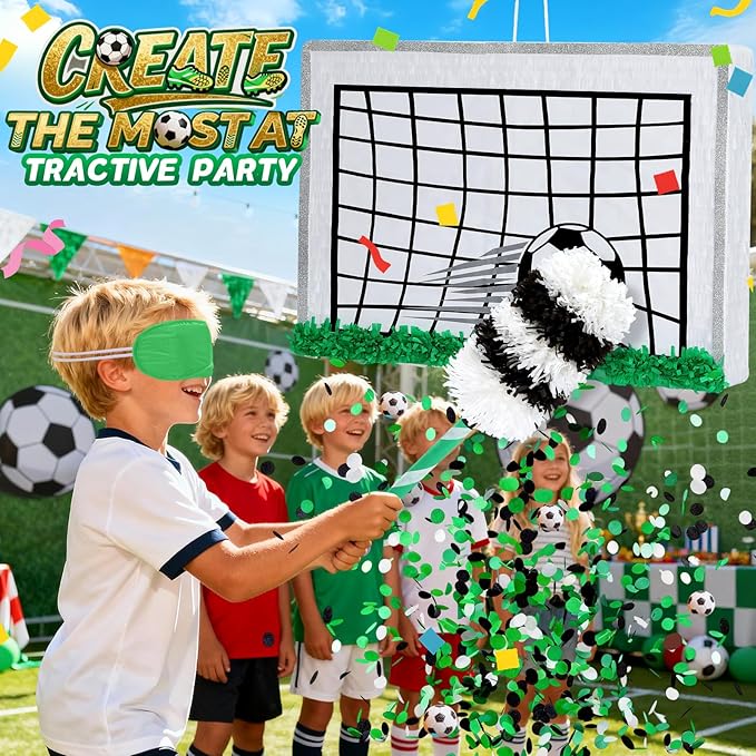 Large Soccer Ball Piñata Soccer Party decoration Pinata with