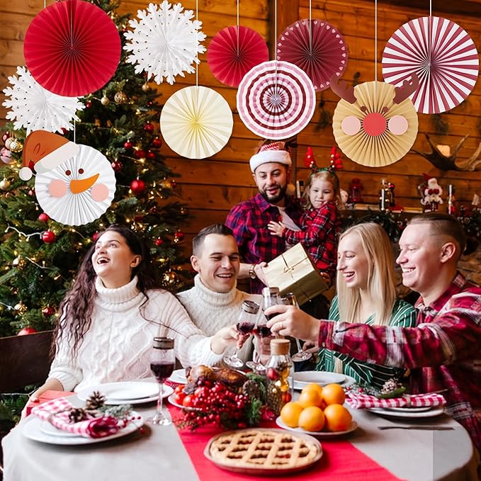 SUNBEAUTY Christmas Party Decorations Christmas Classroom Decorations