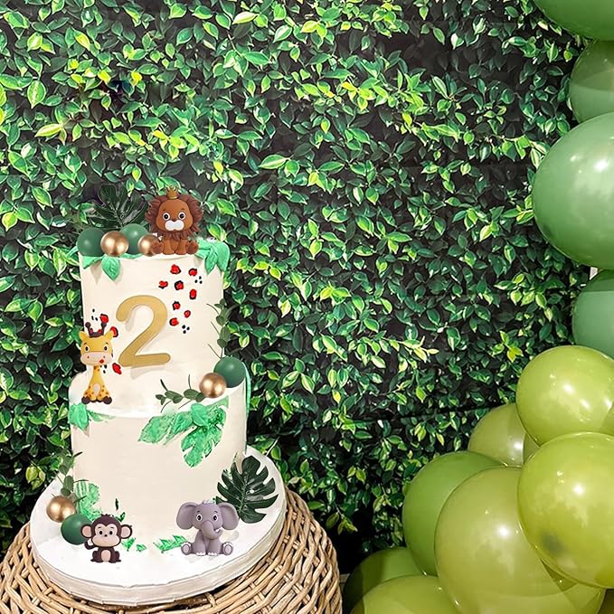 Safari Animal Cake Toppers Jungle Wild Cake Decorations