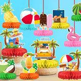 Beach Party Decorations Kit Beach Themed Honeycomb Centerpieces and