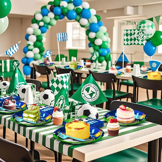 Soccer Plates and Napkins Soccer Party Supplies Soccer Birthday